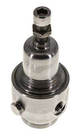 Pressure Regulator G1/4'' 700 l/min 0.2-3.0bar/3-44psi Stainless Steel