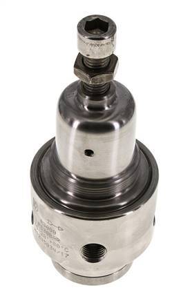 Pressure Regulator G1/4'' 700 l/min 0.2-3.0bar/3-44psi Stainless Steel