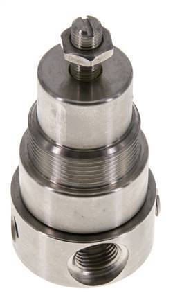 Pressure Regulator G1/4'' 350 l/min 1.0-15.0bar/14-218psi Stainless Steel Gases Liquids