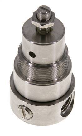 Pressure Regulator G1/4'' 350 l/min 1.0-15.0bar/14-218psi Stainless Steel Gases Liquids