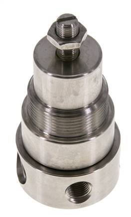 Pressure Regulator G1/4'' 350 l/min 1.0-15.0bar/14-218psi Stainless Steel Gases Liquids