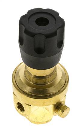 Pressure Regulator G1/4'' 490 l/min 0.1-1.5bar/1-22psi Brass