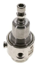 Pressure Regulator G1/4'' 700 l/min 0.2-3.0bar/3-44psi Stainless Steel Gases Liquids