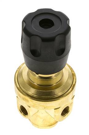 Pressure Regulator G1/4'' 490 l/min 0.1-1.5bar/1-22psi Brass CO2