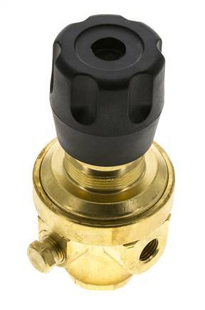 Pressure Regulator G1/4'' 490 l/min 0.1-1.5bar/1-22psi Brass CO2