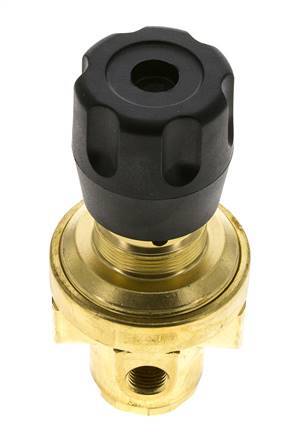 Pressure Regulator G1/4'' 490 l/min 0.1-1.5bar/1-22psi Brass CO2