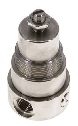 Pressure Regulator G1/4'' 350 l/min 0.5-8.0bar/7-116psi Stainless Steel Gases Liquids