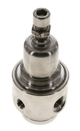 Pressure Regulator G3/8'' 700 l/min 0.1-1.5bar/1-22psi Stainless Steel Gases Liquids