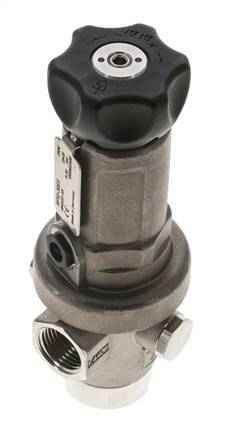 Präzisionsdruckregler G1/2'' 1900l/min 5.0-30.0bar/72-435psi Edelstahl