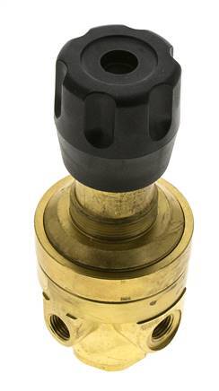 Pressure Regulator G1/4'' 490 l/min 3.0-50.0bar/44-725psi Brass CO2