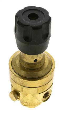 Pressure Regulator G1/4'' 490 l/min 3.0-50.0bar/44-725psi Brass CO2