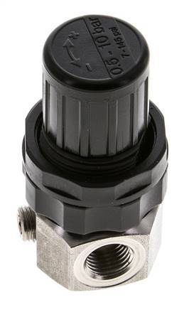 Druckregler G1/4'' 320l/min 0.5-10.0bar/7-145psi Edelstahl