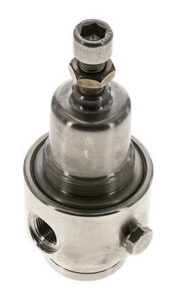 Pressure Regulator G3/8'' 700 l/min 0.2-3.0bar/3-44psi Stainless Steel Aggressive Gasses