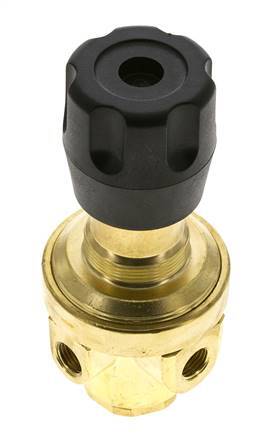 Druckregler G1/4'' 490l/min 0.2-3.0bar/3-44psi Messing CO2