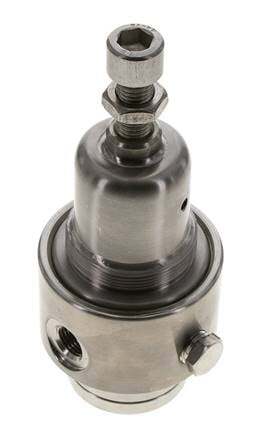 Pressure Regulator G1/4'' 700 l/min 0.5-8.0bar/7-116psi Stainless Steel Aggressive Gasses