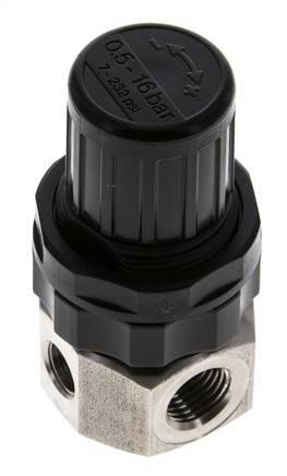 Druckregler G1/4'' 320l/min 0.5-16.0bar/7-232psi Edelstahl