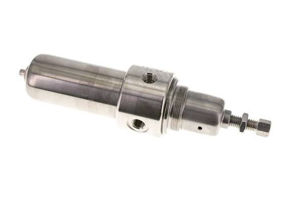 Filter-Regulator G1/4'' 800 l/min 0.2-3.0bar/3-44psi Manual Stainless Steel