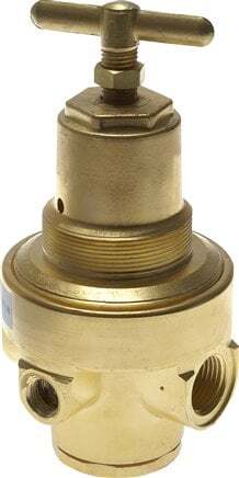 Pressure Regulator G1/2'' 1500 l/min 2.0-30.0bar/29-435psi Brass CO2