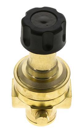 Pressure Regulator G1/4'' 490 l/min 3.0-50.0bar/44-725psi Brass