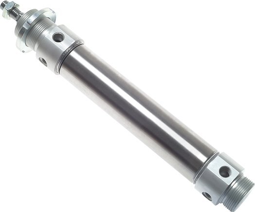 Round Double Acting Cylinder 40-500mm - Magnetic - Damping