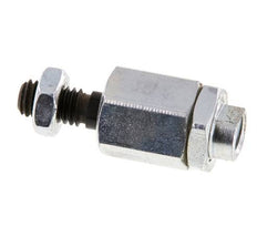 Schwimmende Verbindung M6 für Zylinder Verzinkter Stahl