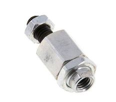 Schwimmende Verbindung M6 für Zylinder Verzinkter Stahl