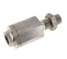 Schwimmende Verbindung M27 x 2 für Zylinder Edelstahl 304 (1.4301)