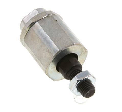 Schwimmende Verbindung M10 x 1,25 für Zylinder Verzinkter Stahl