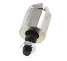 Schwimmende Verbindung M10 x 1,25 für Zylinder Verzinkter Stahl