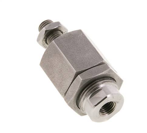 Schwimmende Verbindung M10 x 1,25 für Zylinder Edelstahl 304 (1.4301)