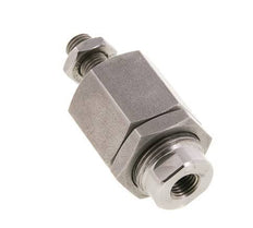 Schwimmende Verbindung M10 x 1,25 für Zylinder Edelstahl 304 (1.4301)