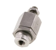 Schwimmende Verbindung M10 x 1,25 für Zylinder Edelstahl 304 (1.4301)