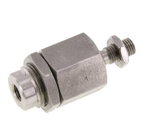 Schwimmende Verbindung M10 x 1,25 für Zylinder Edelstahl 304 (1.4301)