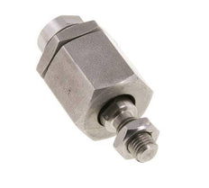 Schwimmende Verbindung M10 x 1,25 für Zylinder Edelstahl 304 (1.4301)