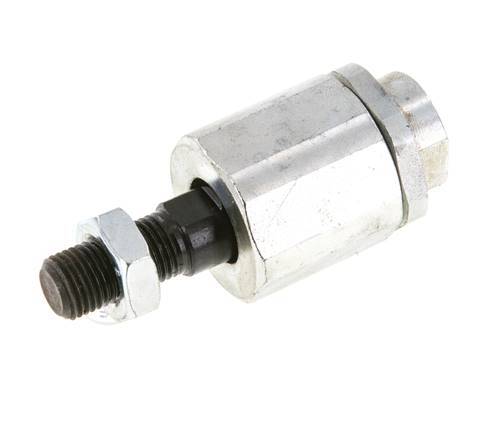 Schwimmende Verbindung M12 x 1,25 für Zylinder Verzinkter Stahl