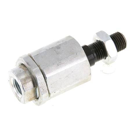 Schwimmende Verbindung M12 x 1,25 für Zylinder Verzinkter Stahl