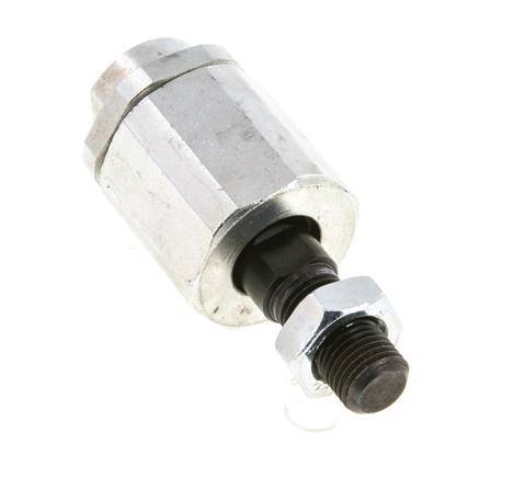 Schwimmende Verbindung M12 x 1,25 für Zylinder Verzinkter Stahl