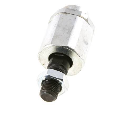 Schwimmende Verbindung M12 x 1,25 für Zylinder Verzinkter Stahl