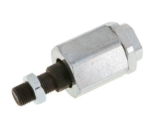 Schwimmende Verbindung M16 x 1,5 für Zylinder Verzinkter Stahl