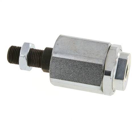 Schwimmende Verbindung M16 x 1,5 für Zylinder Verzinkter Stahl