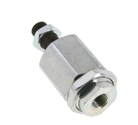 Schwimmende Verbindung M16 x 1,5 für Zylinder Verzinkter Stahl