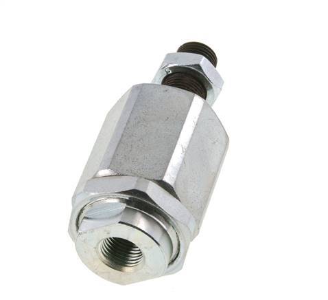 Schwimmende Verbindung M16 x 1,5 für Zylinder Verzinkter Stahl