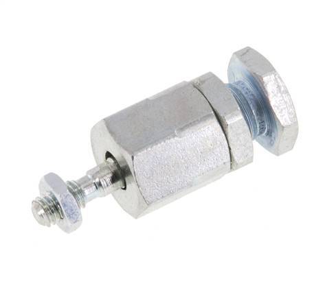 Schwimmende Verbindung M4 für Zylinder Verzinkter Stahl