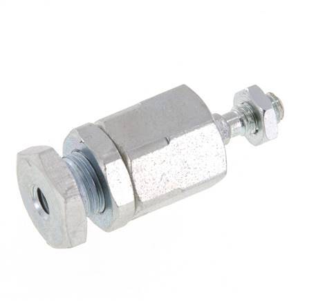 Schwimmende Verbindung M4 für Zylinder Verzinkter Stahl