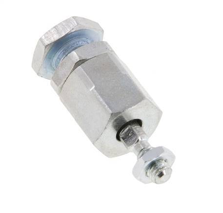 Schwimmende Verbindung M4 für Zylinder Verzinkter Stahl
