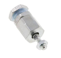 Schwimmende Verbindung M4 für Zylinder Verzinkter Stahl