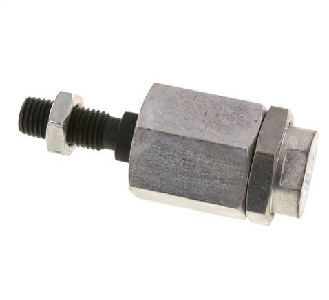 Schwimmende Verbindung M16 für Zylinder Verzinkter Stahl