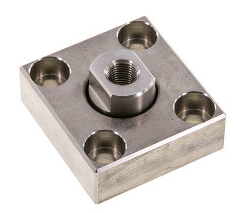 Flexo-Kupplung mit Montageplatte für 40 mm ISO 15552 ISO 21287-Zylinder