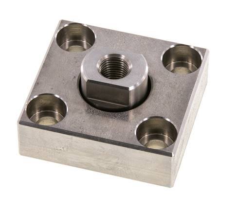 Flexo-Kupplung mit Montageplatte für 40 mm ISO 15552 ISO 21287-Zylinder