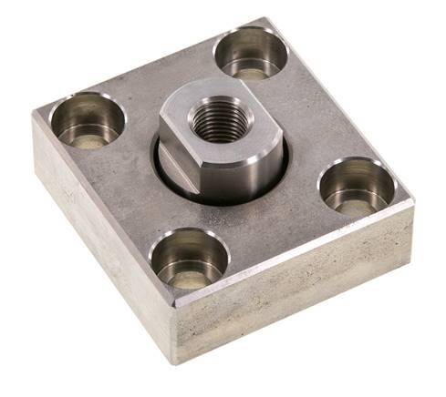 Flexo-Kupplung mit Montageplatte für 40 mm ISO 15552 ISO 21287-Zylinder